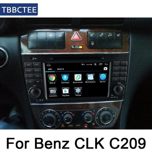 For Mercedes Benz CLK Class C209 A209 2000~2010 NTG Car Multimedia Player Android Radio GPS Navigation Stereo audio IPS Map WIFI