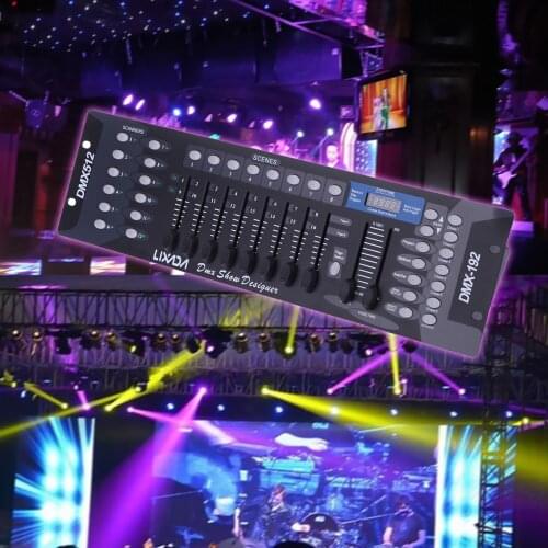 Tomshine DMX512 Stage Light Controller 192 Channels Controller Console for Stage Light Effect Party DJ Disco Operator Equipment