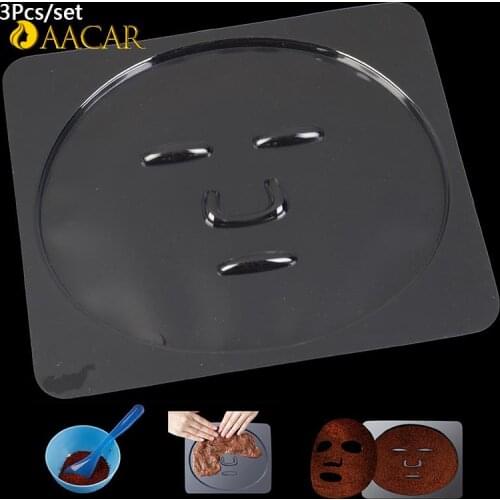 Machine Maker Clear PVC Mask Mould Tray Mask Making DIY Tool DIY Facial Mask Plate For Fruit Vegetable Mask