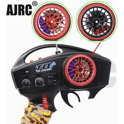 AJRC Metal remote control handwheel for TRAXXAS X-maxx Summit E-revo Slash TRX-6 TRX-4 TQI remote control