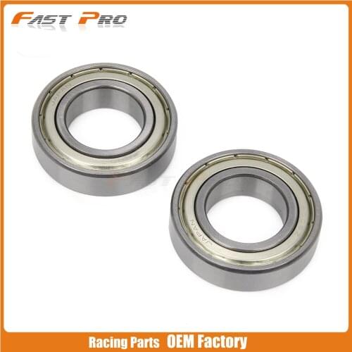 Motorcycle 2pcs Rear Hub Steering Roller Bearings For CR TE TC WR TXC FC FE FS SX EXC XCW SXF MXC EXCF 105 125 150 200 250 300