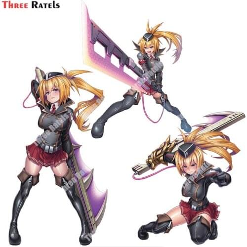 Three Ratels A913 Anime Role Donna Barows C Stickers And Decals For Volkswagen Auto Accessory Vinyl Material Car Decoration