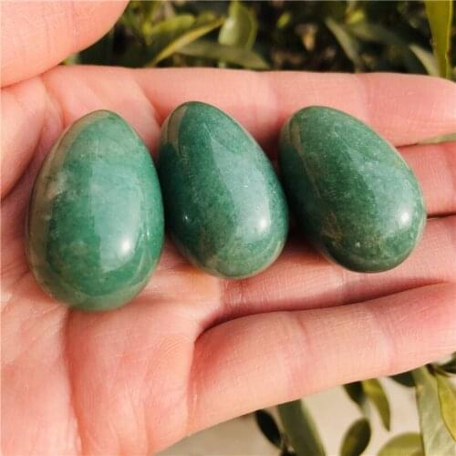 Natural Donglin jade Crystal Dragon Egg Chakra energy conversion Reiki cures home deco