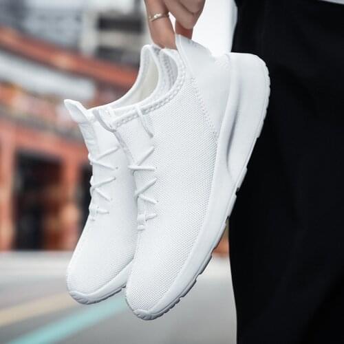 Damyuan 2020 New Fashion Size 47 Men Comfortables Breathable Non-leather Casual Lightweight Running Gym Shoes Sneakers Jogging
