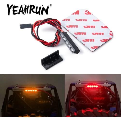 1Pcs Red/Yellow 32mm Light Lamp Bar for Axial SCX10 90046 Wraith RR10 Traxxas TRX-4 D90 Tamiya 1/10 RC Crawler Model Car Parts