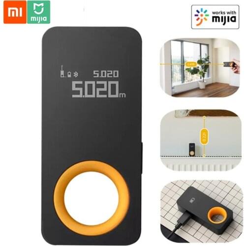 Xiaomi HOTO Tape Measure, Smart Laser Rangefinder, Intelligent, 30M, OLED Display, Laser Distance Meter, Connect To Mihome App