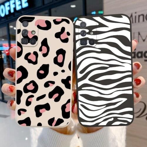 For Samsung Galaxy A51 A71 A 51 A31 A50 A52 A32 A72 A42 S10 S20 FE Plus S20 Ultra A21S A20S A12 A10S A02 M02 Case Cute Cow Cover