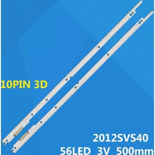 500mm LED Backlight Lamp strip For Samsung 40inch TV UE40ES6800 UA40ES6100 2012SVS40 7032NNB 3D R2GE-400SMB-R3 A BN96-21712A 711