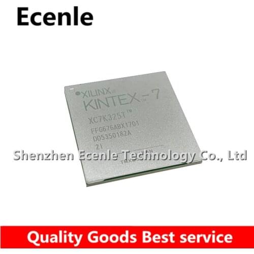 1 Pcs/Lot XC7K325T-2FFG676I FBGA-676 Field Programmable Gate Array, 25475 CLBs, 1286MHz, 326080-Cell, CMOS 100% New&Original