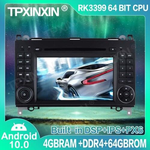 64GB Android For Mercedes Benz B200/B-class/W245/B170/W169 Car CD DVD Player GPS Navigation Auto Multimedia Player Tape Recorder