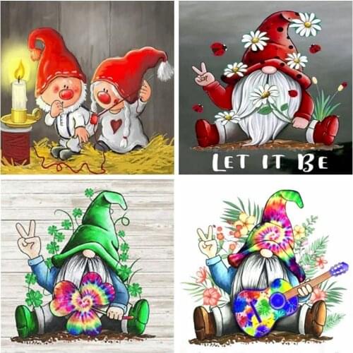 5d DIY Diamond Painting Cartoon Goblin Full Drill embroidery Cross Stitch full Needlework mosaic Home Decor Kid Christmas Gift