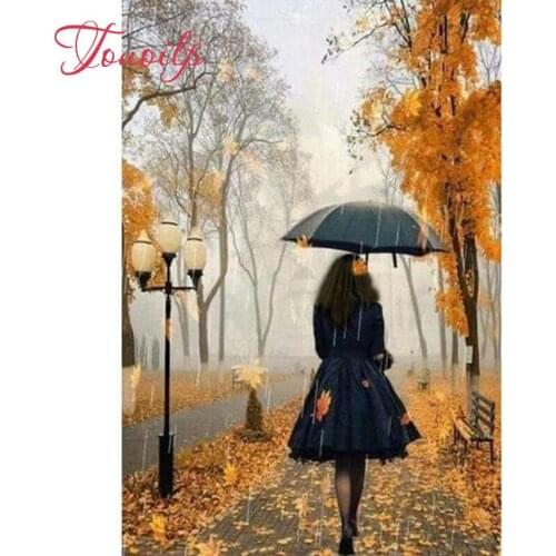 TOUOILP 5D DIY Full Diamond painting"Girl back"patterns bead Cross Stitch Rhinestone Embroidery Mosaic Hindu god,decor home