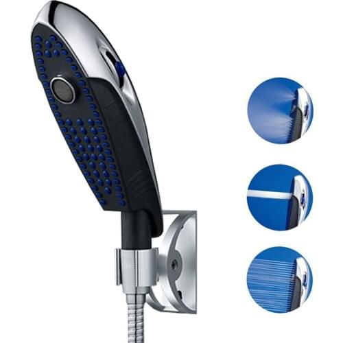 Bathroom Shower Head Dolphin Shape 3 Mode Handheld Shower Adjustable ABS Head Bath Bathtub Water Saving Spray Nozzle Shower Head