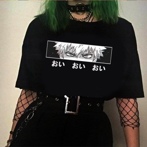 My Hero Academia T Shirt Fashion Tshirt Boku No Hero Academia Anime Kawaii Himiko Toga t-shirt Graphic Tops Tees Female