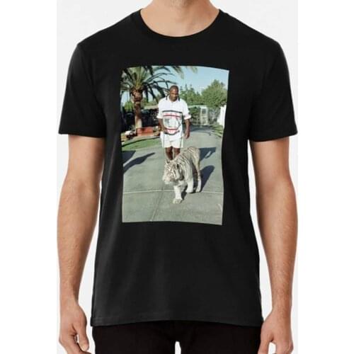 Mike Tyson Vintage 80s Tiger Classic Urban T-Shirt Cotton O-Neck Short Sleeve Mens T Shirt New Size S-3XL