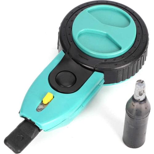 Ink Stroke Line Joiner Tool, 6 Meter/19.6ft Auto Rewind and Easy Fill Resevoir Chalk Line, Manual Marker Spool Tool with