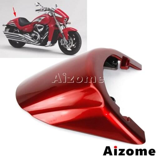 Motorcycle Red Solo Seat Cowl Rear Pillion Seat Cover For Suzuki VZR1800 VZR 1800 Intruder 2005-2006 Boulevard M109R 2006-2014