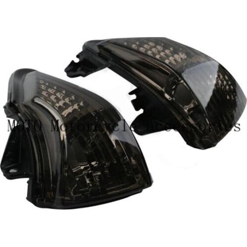 Black Lens Motorcycle Turn Indicator Signal Winker For Kawasaki ER6N ER6F ER6R 2009 2010 2011 Motorcycle Light Covers