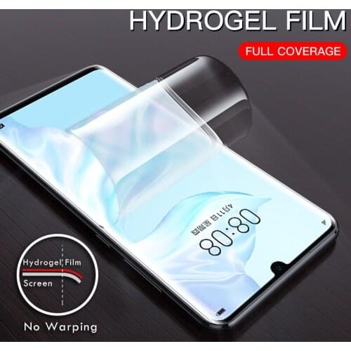 Soft Hydrogel Film For Huawei Honor 9X Lite 30 V30 Play 4 Screen Protector For Huawei Enjoy 20 Pro Not Glass