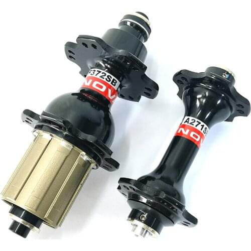 NOVATEC A271SB F372SB road bike hub 20h 24 holes spokes 9s 10s 11 speed 3 Pawls Bike Accessories and alloy free quick release