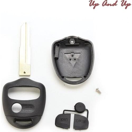 New Uncut Remote Key Shell for MITSUBISHI Lancer Outlander Colt Mirage EVO Black