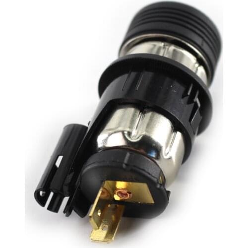 OEM #98AG15K047AD NEW Cigarette Lighter Plug & Socket Assembly BALCK for FORD