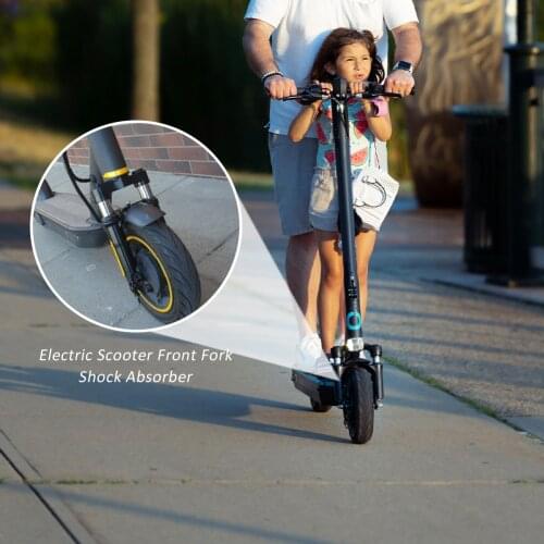 For Ninebot Max G30 Front Shock Absorber Electric Scooter Front Fork Suspension Kit with Heighten Foot Support