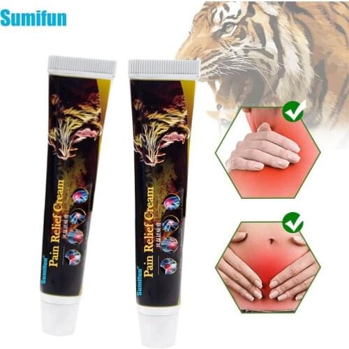 Sumifun 1/2/3Pcs Tiger Balm Rheumatoid Arthritis Joint Back Pain Analgesic Ointment Pain Relief Cream Herbal Medical Plaster