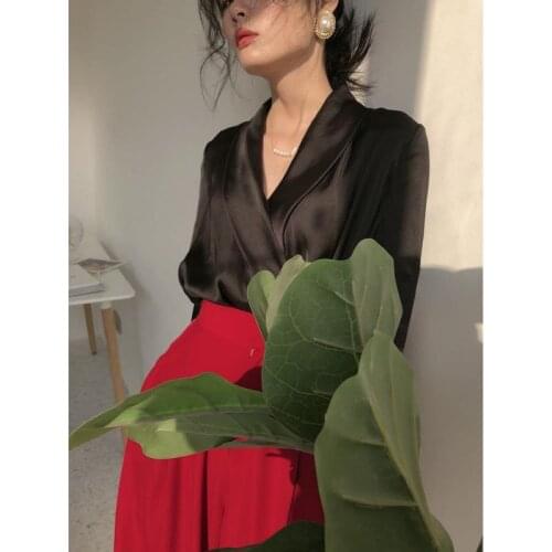 TOKITIND Silk Blouses