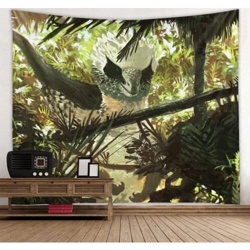 Tropical Plant Tapestry Animal Tapestry Wall Cloth Yoga Hippie Bohemian Witchcraft Living Room Home Decoration Beach Towel