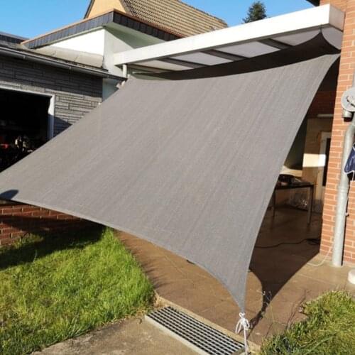 Waterproof Sun Shelter Shade Sail Oxford Cloth Outdoor Canopy Garden Patio Awning Camping Shade Cloth Sunscreen Sail