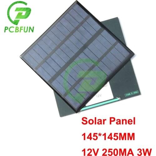 1pcs Solar Panel 2V 5V 6V 12V Mini Solar System DIY For Battery Cell Phone Chargers Portable Solar Cell 0.23W 0.8W 1W 1.5W 3W