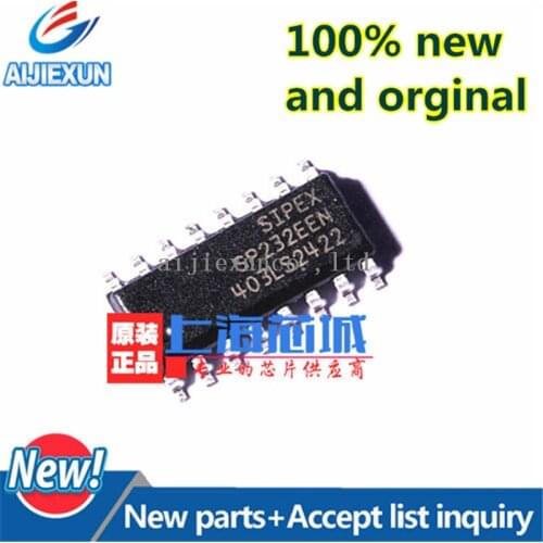 10Pcs SP232EEN-L/TR SOP16 High Performance RS-232 Line Drivers/Receivers in stock 100%New and original