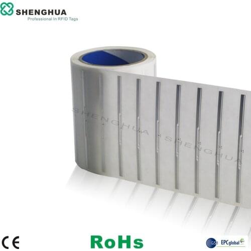 10pcs/pack EPC CLASS1 GEN2 Passive RFID 860-960MHz Passive Book Label Sticker For Book Management