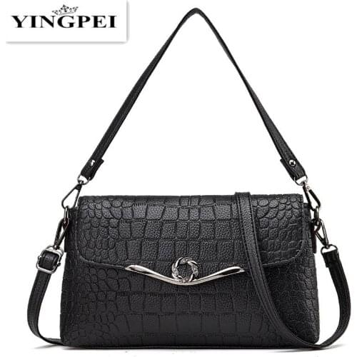 2020 Vintage PU Leather Bag Female Luxury Handbags High Quality Women Shoulder Bags Designer Messenger Famous Brand Clutch