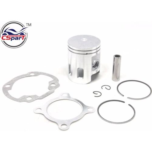 50MM 12MM Piston Kit JOG 90 90CC Minarelli Jog 1PE50QMF ATV Go Kart Buggy