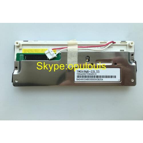 Brand new TM049WB-22L33 LCD display 4.9inch screen monitor for Chrysler RB3 car radio audio LCD modules 3PCS/LOT
