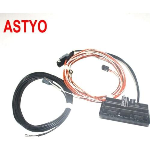 ASTYO Car Rear View Camera Reverse Camera support Trajectory for AUDII A4 B9 A5 2017-2019