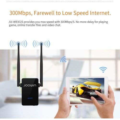 Wireless Wifi Repeater 300Mbps Network Wifi Extender Long Range Signal Amplifier Internet Antenna Signal Booster Access Point