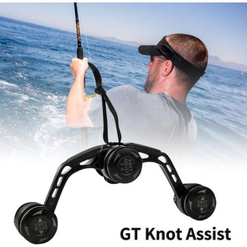 Fishing Knotter Assist Knot Tool Bobbin Winder GT FG PR Line Thread Knotter Machine Fishing Line Equipment Goods