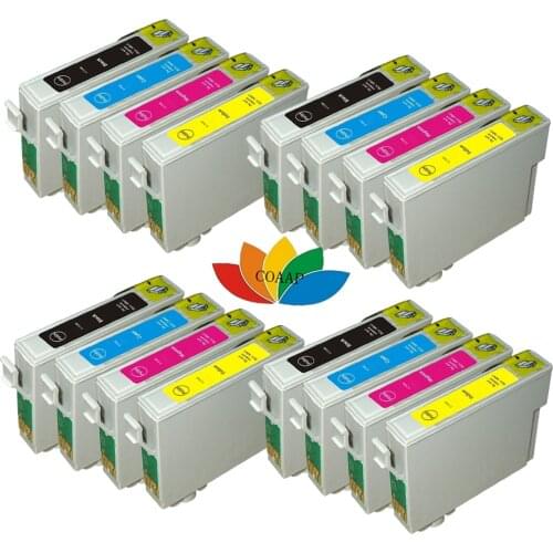 16 PCS T0735 XL Compatible ink cartridge For EPSON Stylus C79 / C90 / C92 / C110 CX3900 / CX4900 / CX4905 / CX5600 printer