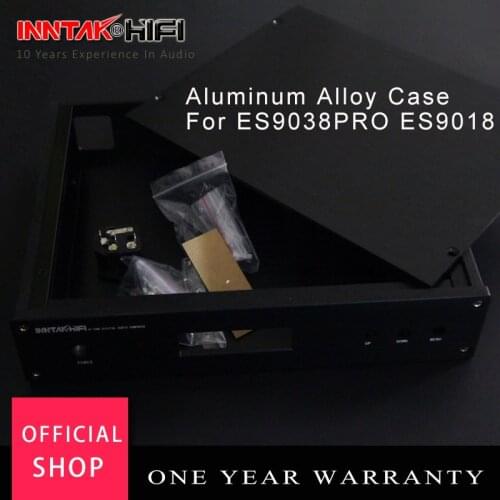 Aluminum Alloy Chassis / Aluminum Case For ES9018 ES9038PRO DAC Decoder Board