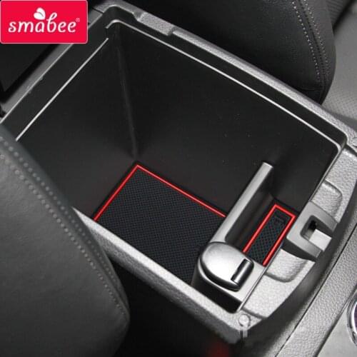 Smabee smabee For NISSAN X-TRAIL 2013-2016 Gate slot pad Car Mat Anti Slip , Non-slip Interior Door Pad/Cup 14PCS