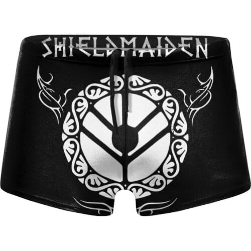 Men Ragnar swimwear Viking Shieldmaiden shorts Boy for the sea Pool