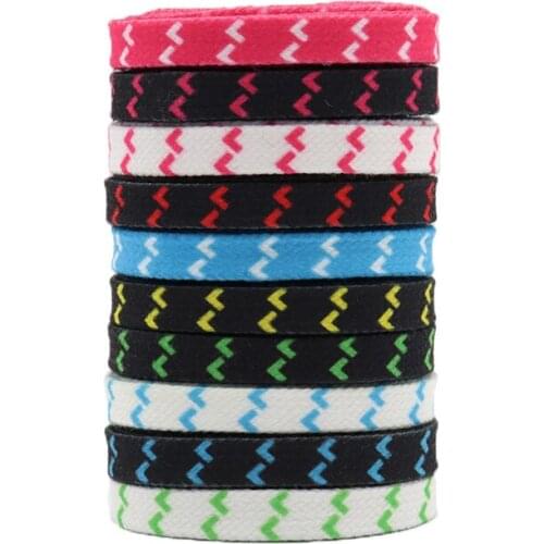 Coolstring 8MM Multi Colors Flat Shoelaces Top Quality Shoe Accessories For Men Women Sneaker 2020 Fashion Ropes ozdoby do butów
