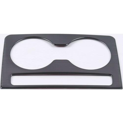 For Mazda CX-5 2017 High-quality stainless steel Armrest box water cup storage panel sequins car accessories Car styling