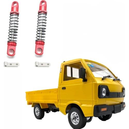 Rear Axle Full Metal Shock Absorber Damper Replacement Kit Upgrade Accessories For 1/10 WPL D12 RC Truck Car Repair Tool parts