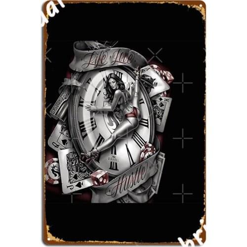 Playing Cards Poster Metal Plaque Club Party Kitchen Personalized Wall Decor Tin Sign Posters