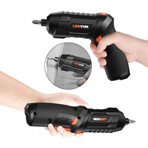 4.2V Foldable Cordless Screwdriver USB Charging Multifunctonal Drill Household Electric Screwdriver DIY Tools