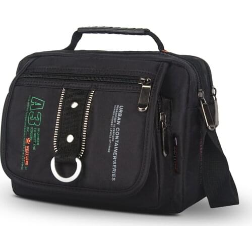 New 3714 Men Messenger Bags Casual Multifunction Small Travel Bags Waterproof Style Shoulder Military Crossbody Bags